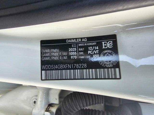 WDDSJ4GBXFN178228 - 2015 MERCEDES-BENZ CLA 250 4MATIC BEIGE photo 10