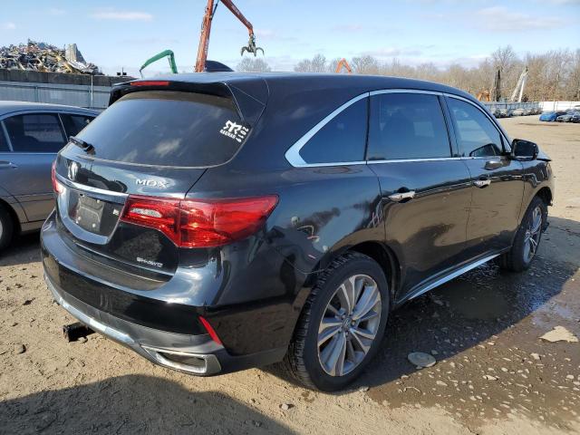 5J8YD4H54HL007186 - 2017 ACURA MDX TECHNOLOGY BLACK photo 3