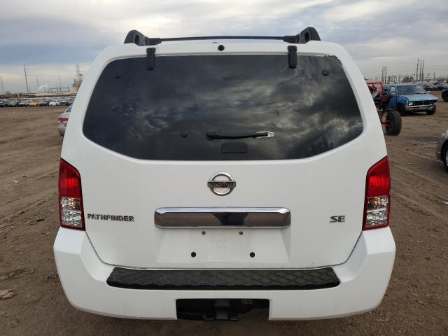 5N1AR18U65C744744 - 2005 NISSAN PATHFINDER LE WHITE photo 6