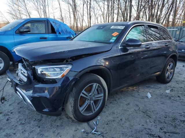 W1N0G8EB7NG016711 - 2022 MERCEDES-BENZ GLC 300 4MATIC BLUE photo 1