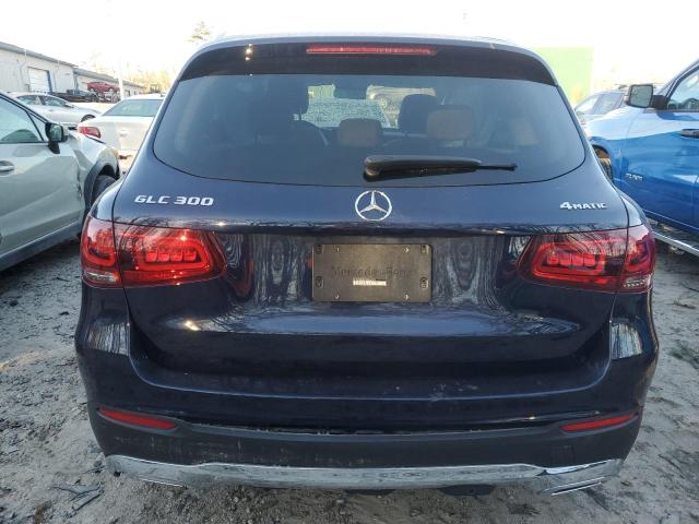 W1N0G8EB7NG016711 - 2022 MERCEDES-BENZ GLC 300 4MATIC BLUE photo 6