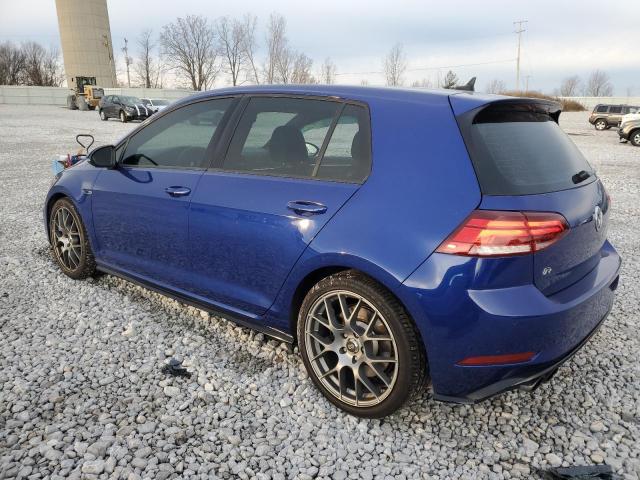 WVWWF7AU3JW065457 - 2018 VOLKSWAGEN GOLF R BLUE photo 2