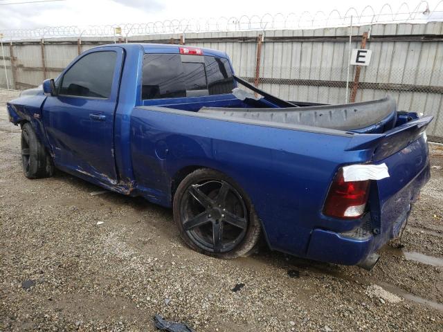 3C6JR6CT8EG333611 - 2014 RAM 1500 SPORT BLUE photo 2