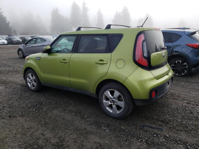 KNDJN2A20H7879083 - 2017 KIA SOUL GREEN photo 2