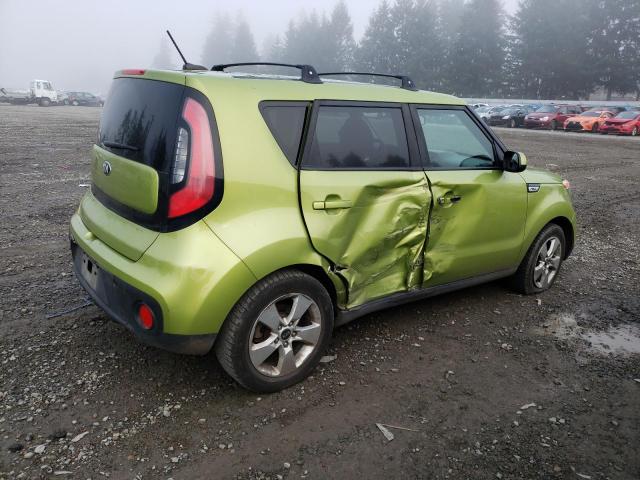 KNDJN2A20H7879083 - 2017 KIA SOUL GREEN photo 3