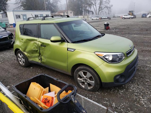 KNDJN2A20H7879083 - 2017 KIA SOUL GREEN photo 4