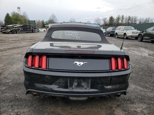 1FATP8UH1F5374741 - 2015 FORD MUSTANG BLACK photo 6