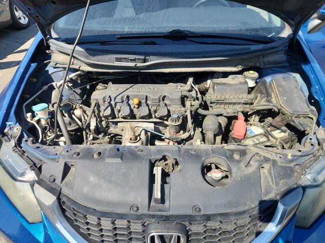 19XFB2F58EE201727 - 2014 HONDA CIVIC LX Bleu photo 11