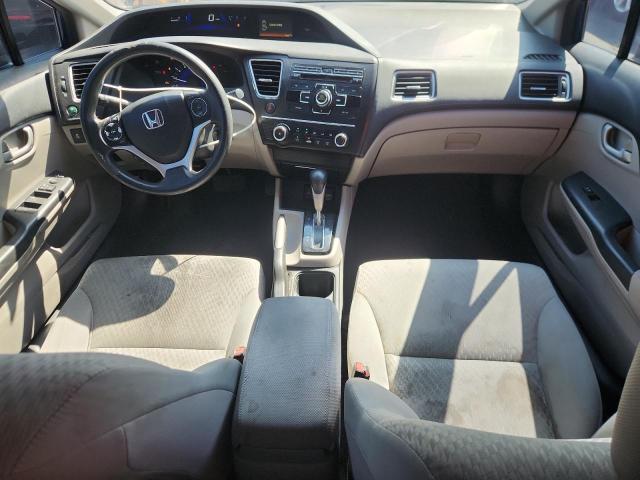 19XFB2F58EE201727 - 2014 HONDA CIVIC LX Bleu photo 8