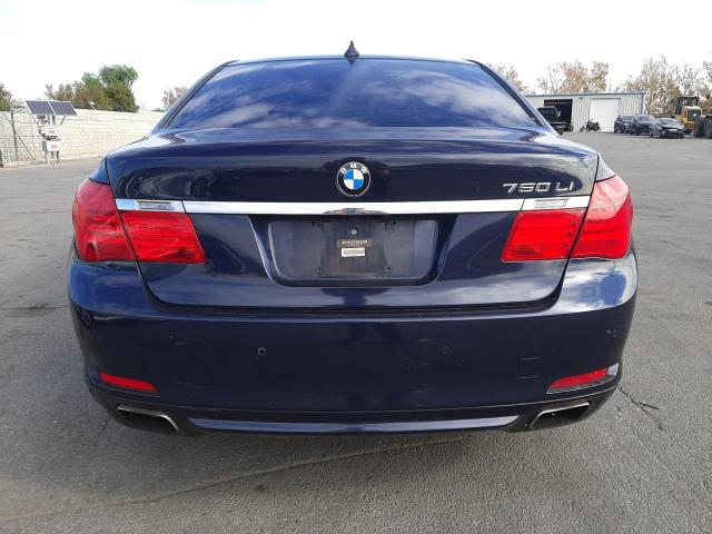 WBAKB8C50CDX20790 - 2012 BMW 750 LI BLUE photo 6