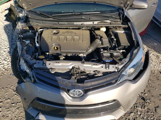 2T1BURHE0GC667944 - 2016 TOYOTA COROLLA L GRAY photo 11