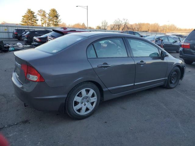 2HGFA1F53AH526282 - 2010 HONDA CIVIC LX GRAY photo 3