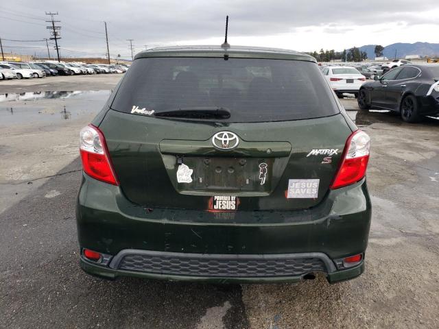 2T1KU4EE6CC806489 - 2012 TOYOTA MATRIX GREEN photo 6