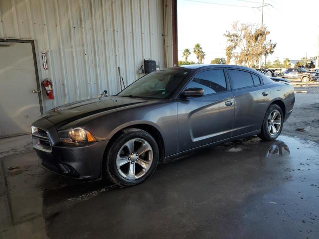 2C3CDXBG6EH209142 - 2014 DODGE CHARGER SE GRAY photo 1