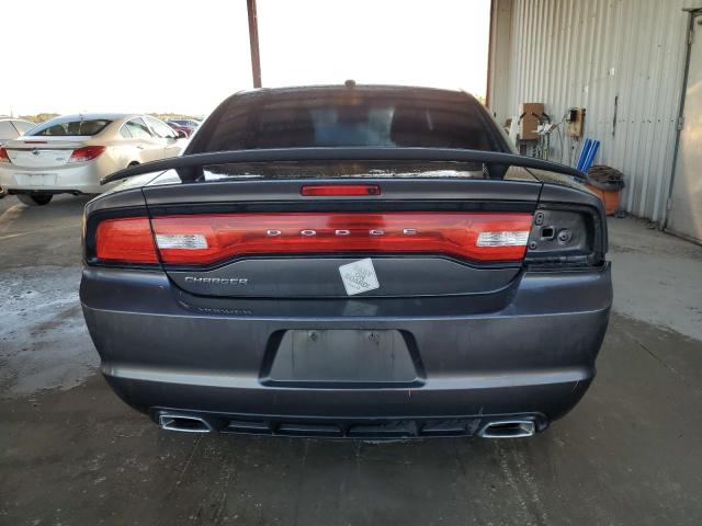 2C3CDXBG6EH209142 - 2014 DODGE CHARGER SE GRAY photo 6