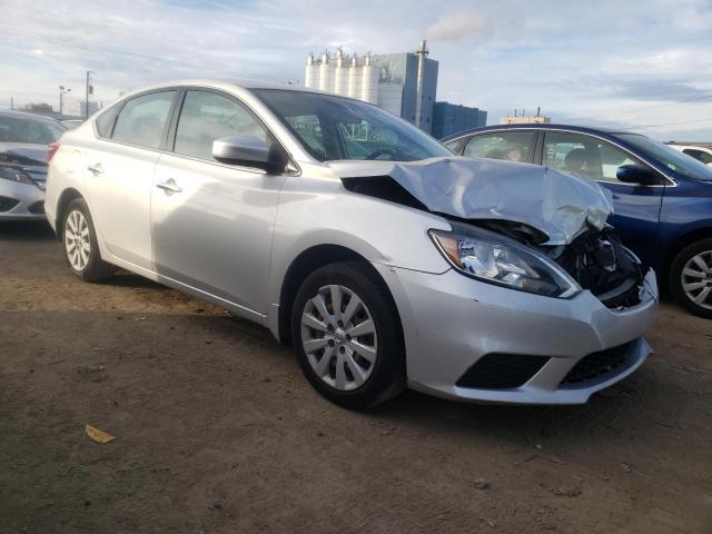 3N1AB7AP8JY347203 - 2018 NISSAN SENTRA S SILVER photo 4