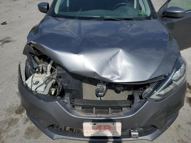 3N1AB7AP9JL630464 - 2018 NISSAN SENTRA S ნაცრისფერი ფოტო 11