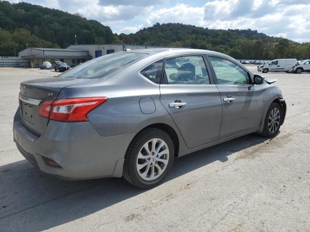 3N1AB7AP9JL630464 - 2018 NISSAN SENTRA S ნაცრისფერი ფოტო 3