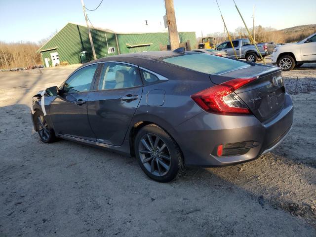 2HGFC1F38KH651899 - 2019 HONDA CIVIC EX GRAY photo 2