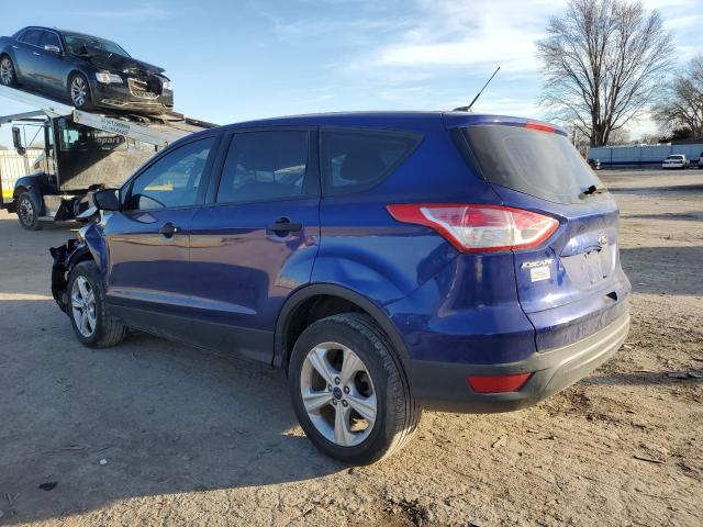 1FMCU0F76FUB65361 - 2015 FORD ESCAPE S BLUE photo 2