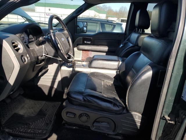 1FTPX14547FB56796 - 2007 FORD F150 GREEN photo 7