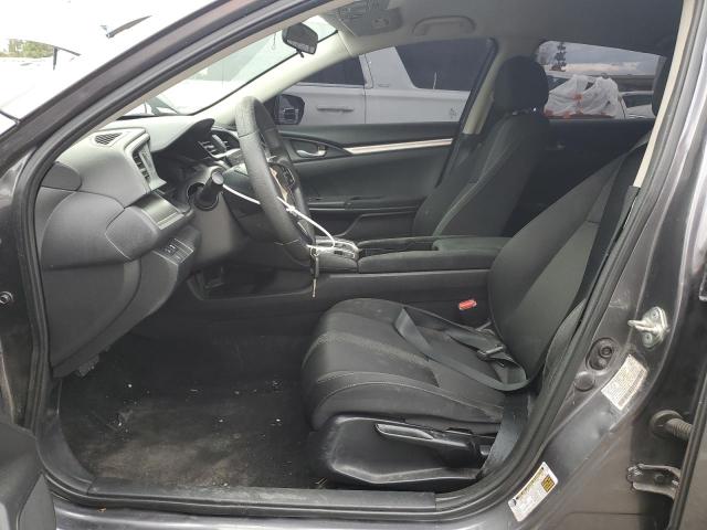 2HGFC2F63KH512036 - 2019 HONDA CIVIC LX GRAY photo 7