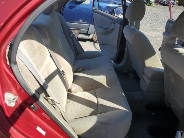 1NXBR38E04Z264734 - 2004 TOYOTA COROLLA CE أحمر صورة 10