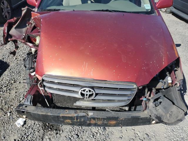 1NXBR38E04Z264734 - 2004 TOYOTA COROLLA CE أحمر صورة 11