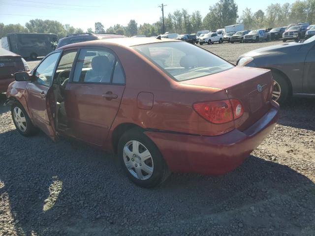 1NXBR38E04Z264734 - 2004 TOYOTA COROLLA CE أحمر صورة 2