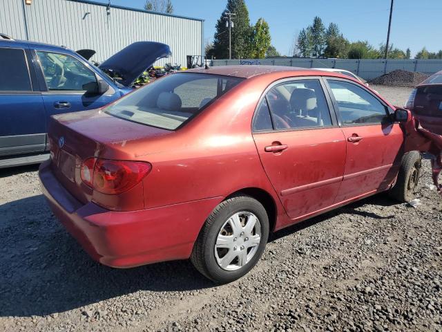 1NXBR38E04Z264734 - 2004 TOYOTA COROLLA CE أحمر صورة 3