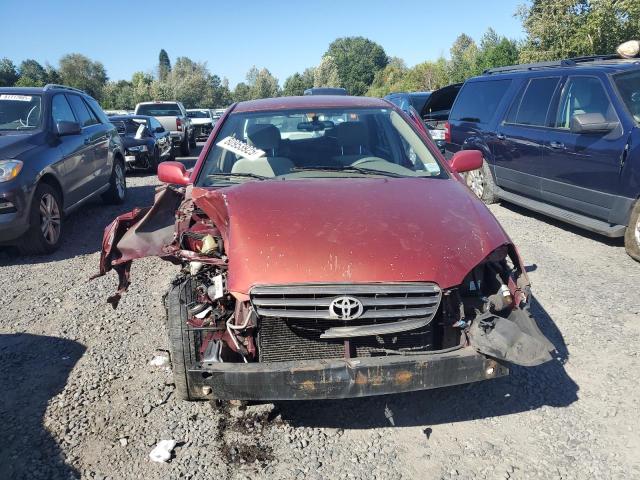 1NXBR38E04Z264734 - 2004 TOYOTA COROLLA CE أحمر صورة 5