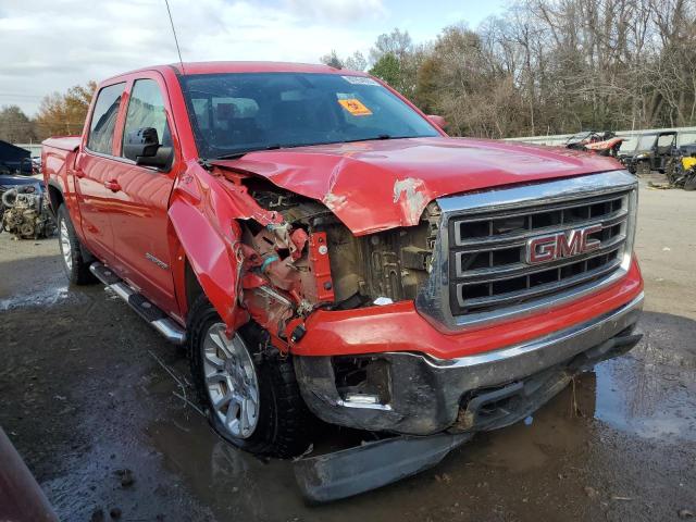 3GTU2UEC4EG219486 - 2014 GMC SIERRA K1500 SLE RED photo 4