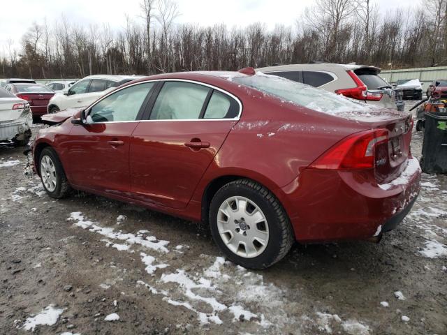 YV1622FS2C2086620 - 2012 VOLVO S60 T5 RED photo 2