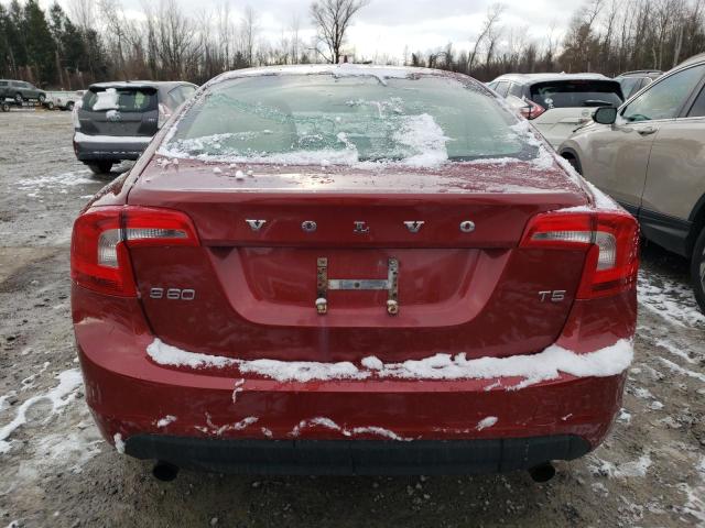 YV1622FS2C2086620 - 2012 VOLVO S60 T5 RED photo 6