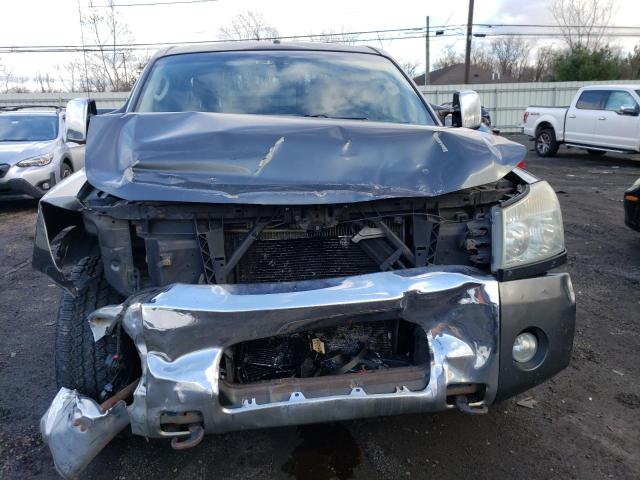 1N6AA07B66N506353 - 2006 NISSAN TITAN XE GRAY photo 5