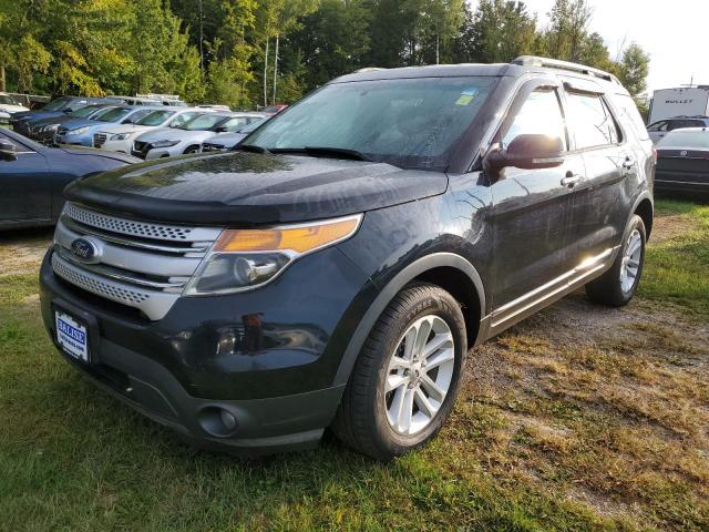 1FM5K8D88EGA40416 - 2014 FORD EXPLORER XLT BLACK photo 2