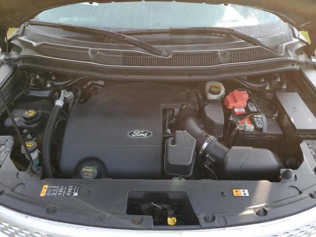 1FM5K8D88EGA40416 - 2014 FORD EXPLORER XLT BLACK photo 7