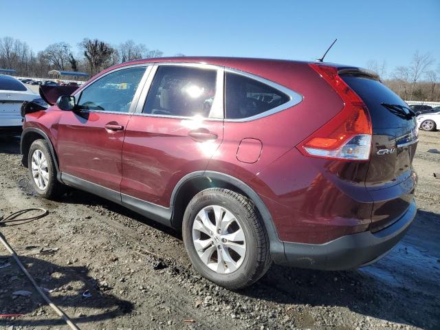 5J6RM4H58EL069764 - 2014 HONDA CR-V EX MAROON photo 2