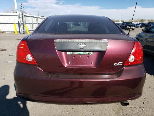 JTKDE177860131447 - 2006 TOYOTA SCION TC 栗色 照片 6