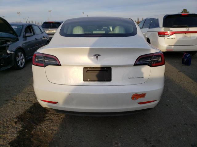 5YJ3E1EB8LF651705 - 2020 TESLA MODEL 3 WHITE photo 6