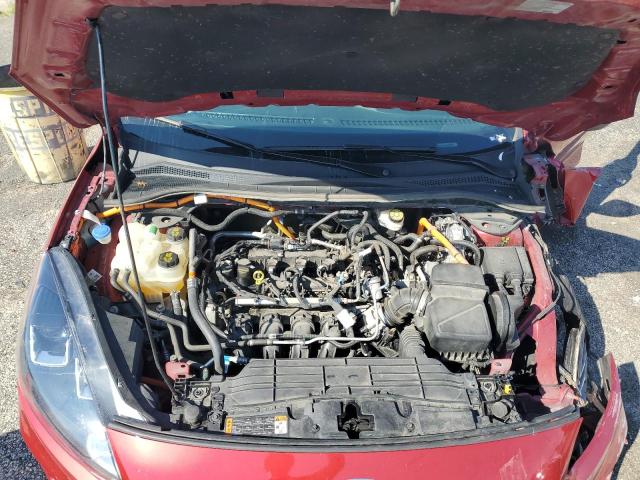 1FMCU9CZ6MUB19133 - 2021 FORD ESCAPE SEL RED photo 12