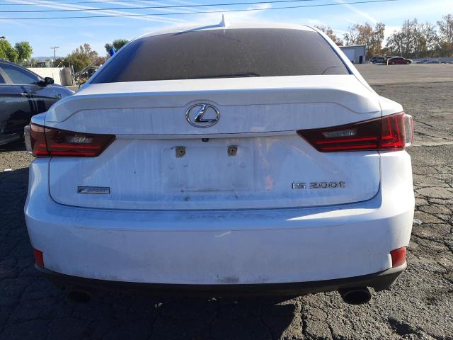 JTHBA1D23G5018768 - 2016 LEXUS IS 200T WHITE photo 6