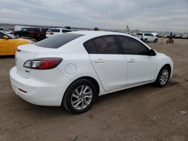 JM1BL1W78D1729387 - 2013 MAZDA 3 I WHITE photo 3