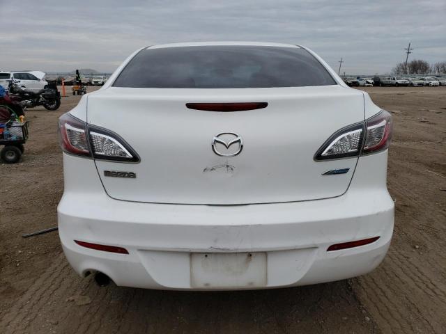 JM1BL1W78D1729387 - 2013 MAZDA 3 I WHITE photo 6