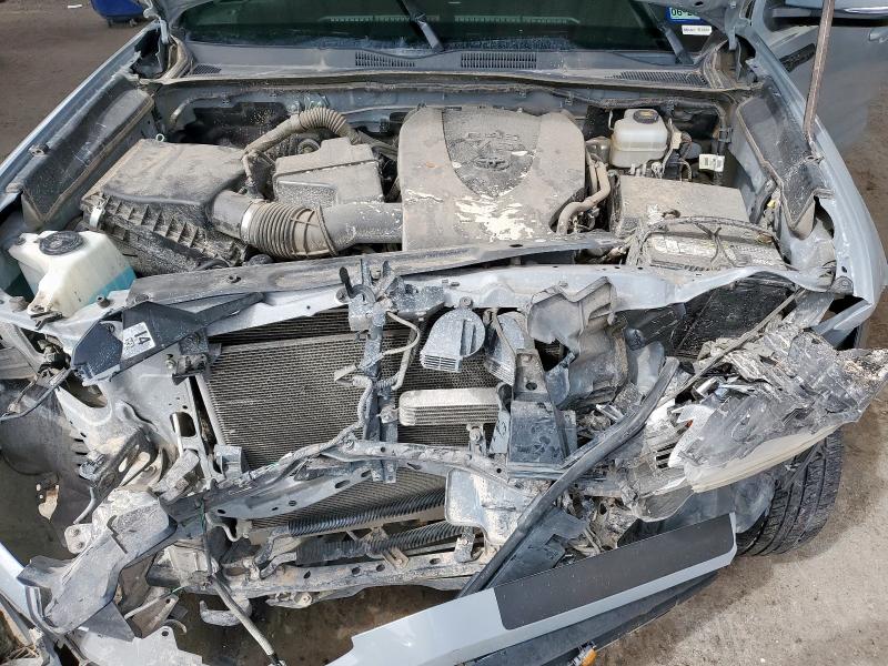 3TMCZ5ANXKM271710 - 2019 TOYOTA TACOMA DOUBLE CAB Մոխրագույն լուսանկար 11