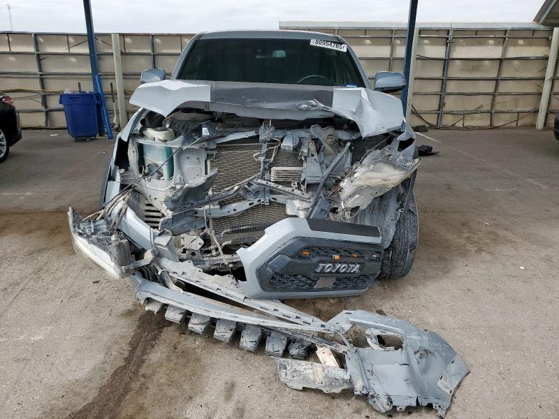 3TMCZ5ANXKM271710 - 2019 TOYOTA TACOMA DOUBLE CAB Մոխրագույն լուսանկար 5