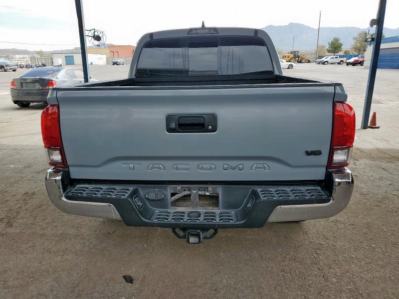 3TMCZ5ANXKM271710 - 2019 TOYOTA TACOMA DOUBLE CAB Մոխրագույն լուսանկար 6