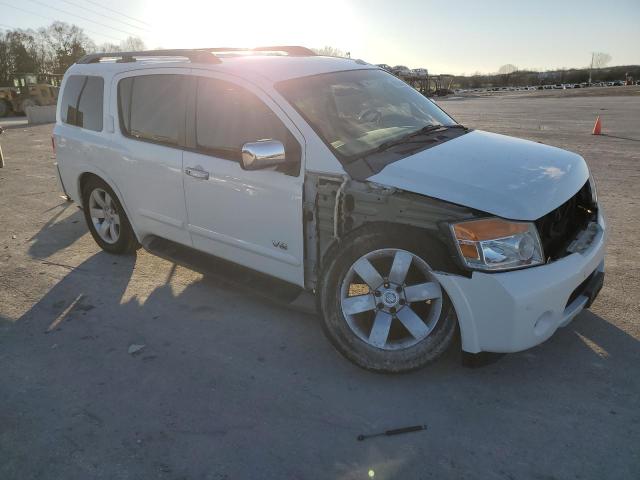 5N1BA08D38N617318 - 2008 NISSAN ARMADA SE WHITE photo 4