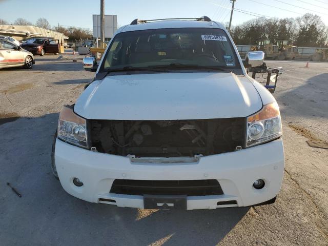 5N1BA08D38N617318 - 2008 NISSAN ARMADA SE WHITE photo 5