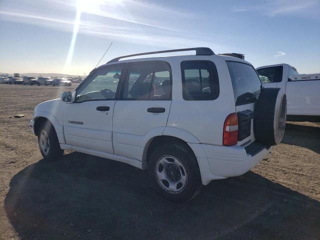 2CNBJ13C316923739 - 2001 CHEVROLET TRACKER WHITE photo 2